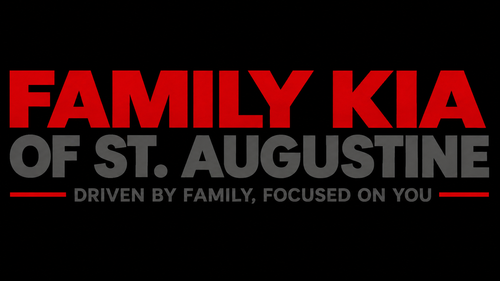 Family Kia of St. Augustine — Driven by Family, Focused on You