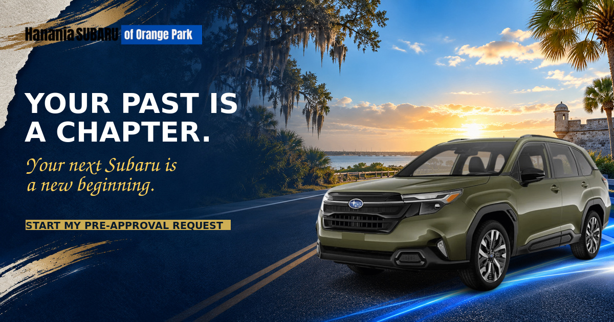 Your past is a chapter. Your next Subaru is a new beginning.